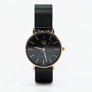 Elegant Watch | Stainless Steel & Mesh Strap
